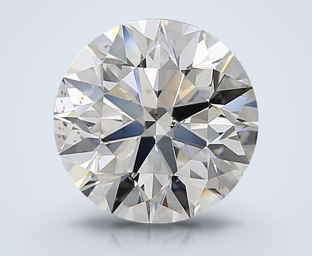 3.52 Carat Round Natural Diamond