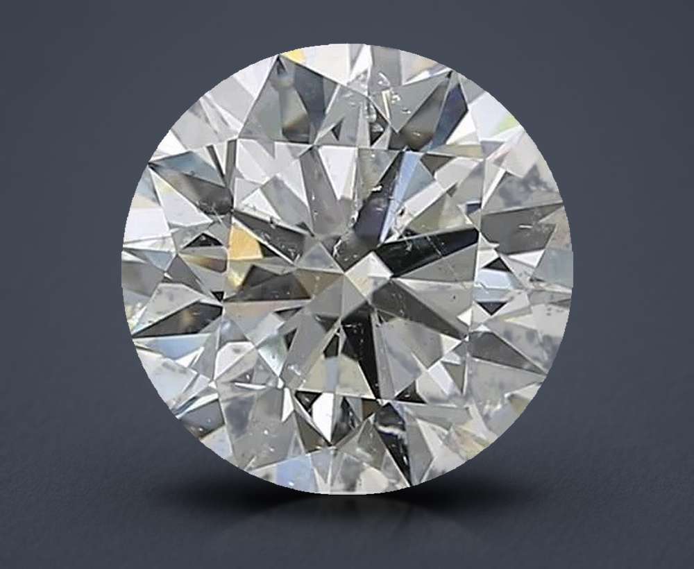3.01 Carat Round Natural Diamond