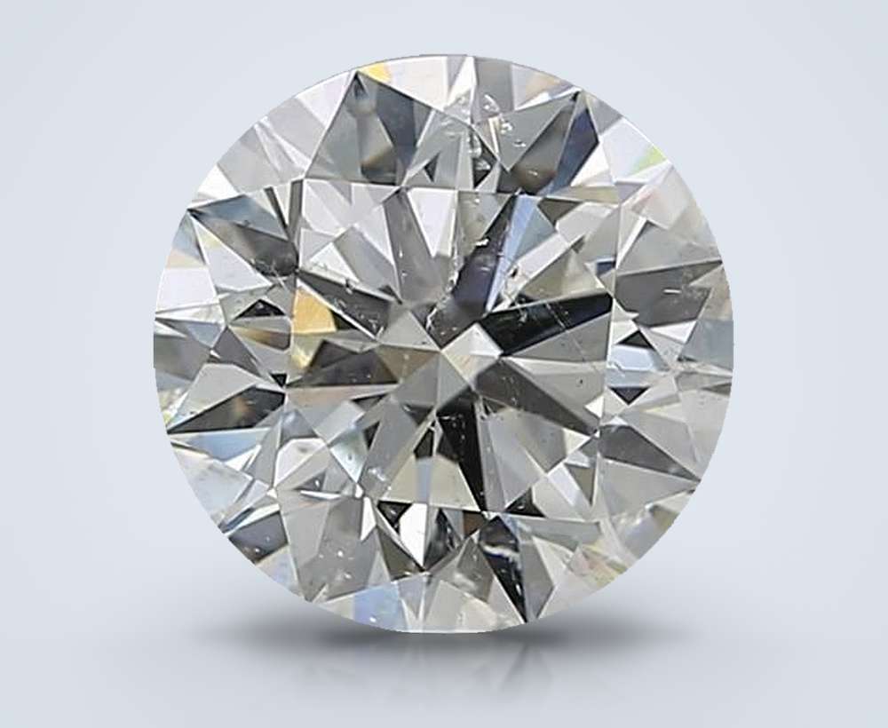 3.01 Carat Round Natural Diamond