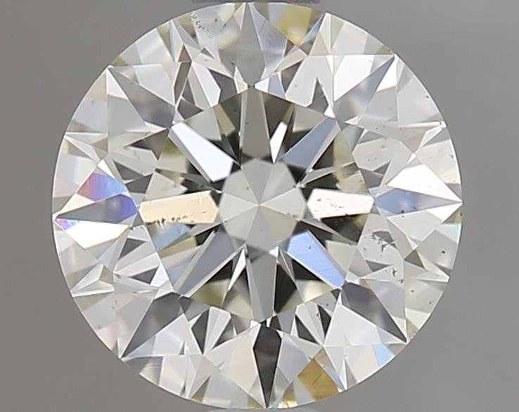 1.09ct K SI1 Rare Carat Ideal Cut Round Diamond