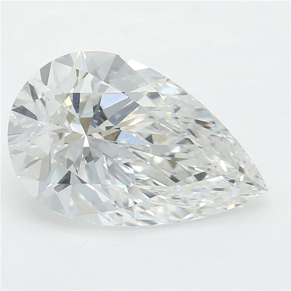 1.23ct E VS1 Rare Carat Ideal Cut Pear Lab Grown Diamond