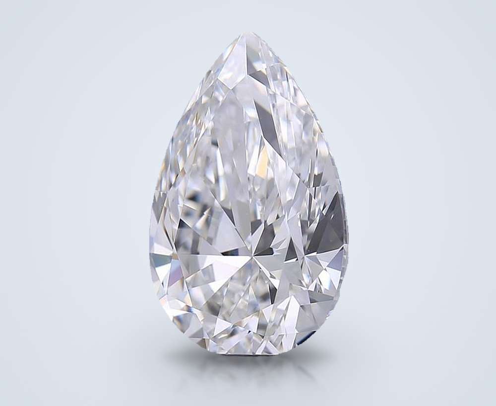 2.76 Carat Pear Lab Diamond