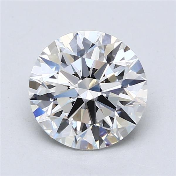 2.08ct E VVS2 Rare Carat Ideal Cut Round Lab Grown Diamond