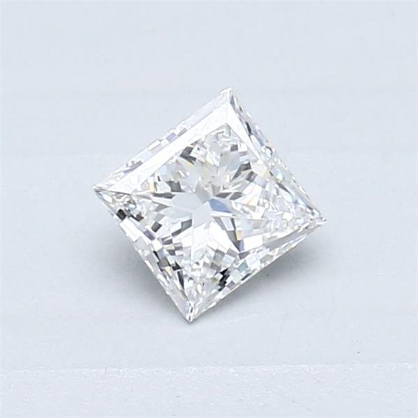 0.35ct D SI1 Very Good Cut Princess Diamond