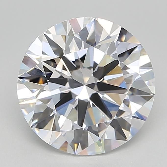 2.53ct D VS1 Rare Carat Ideal Cut Round Lab Grown Diamond