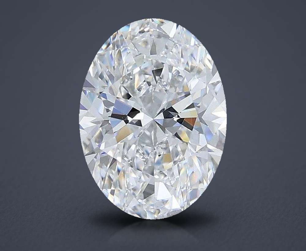 1.45 Carat Oval Lab Diamond