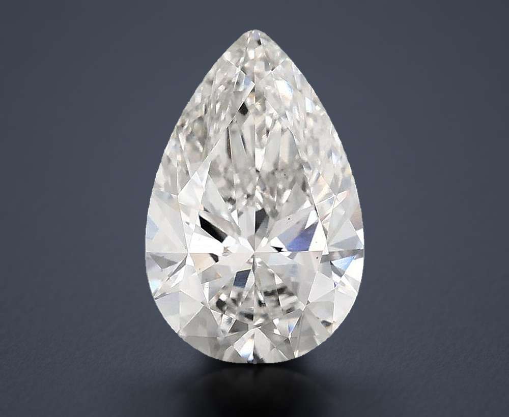 3.10 Carat Pear Lab Diamond