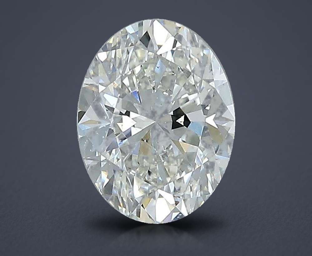 0.90 Carat Oval Natural Diamond