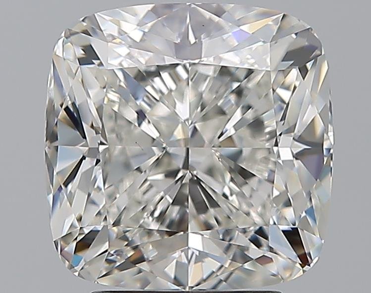 4.23ct H VS2 Very Good Cut Cushion Diamond