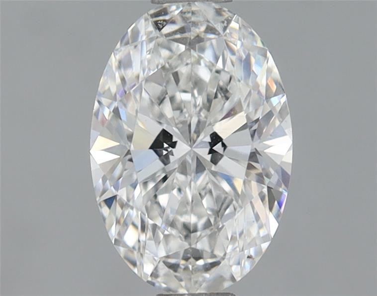 0.83ct F VS1 Rare Carat Ideal Cut Oval Lab Grown Diamond