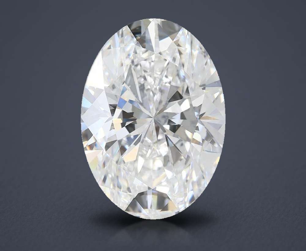 4.00 Carat Oval Lab Diamond