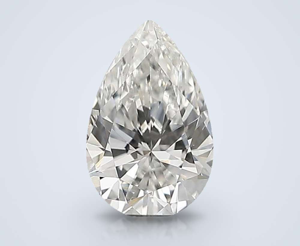 0.56 Carat Pear Lab Diamond