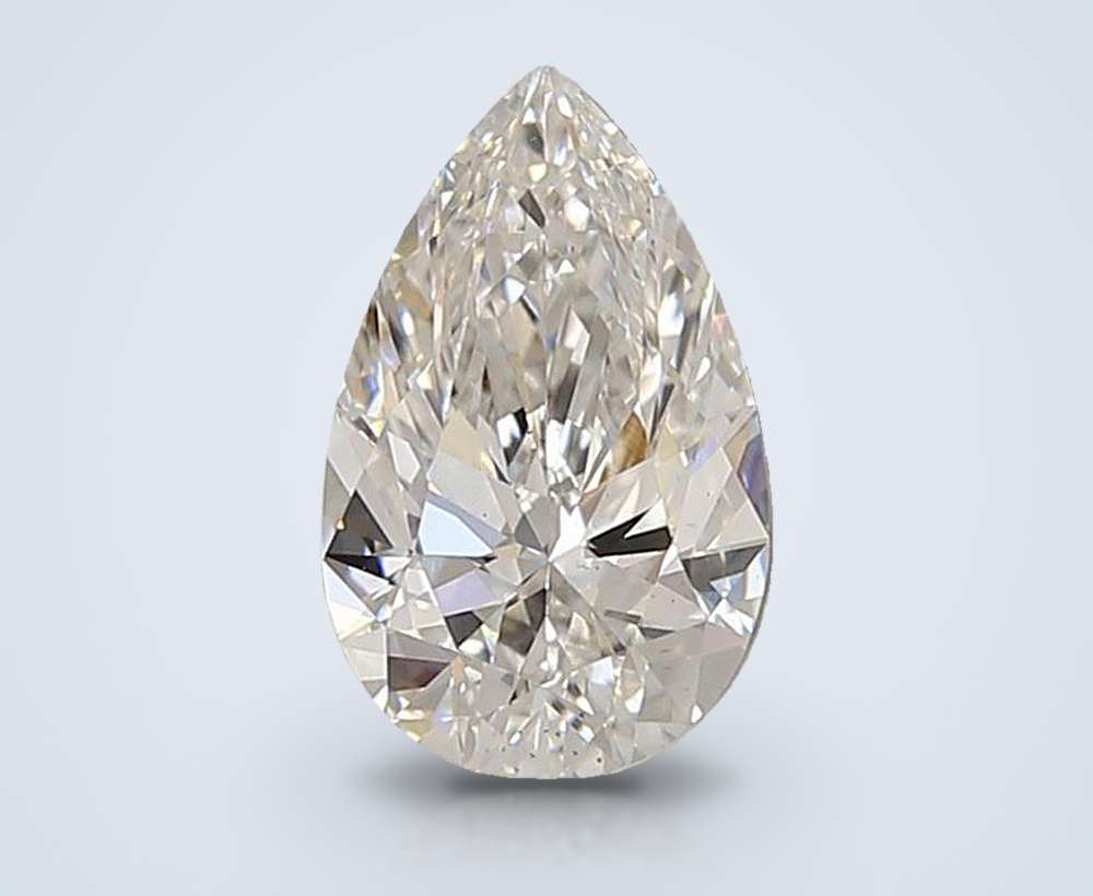 1.47 Carat Pear Lab Diamond