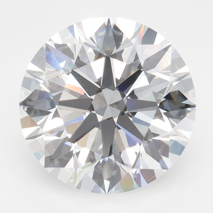 4.03ct D VVS1 Rare Carat Ideal Cut Round Lab Grown Diamond