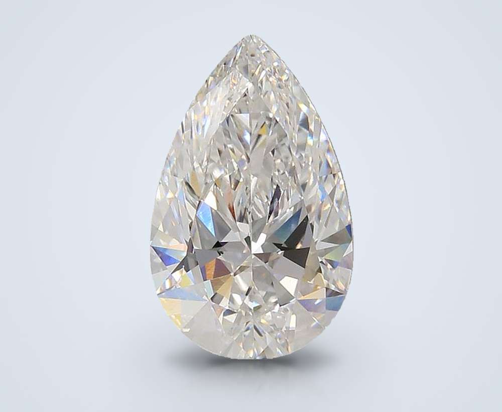 3.55 Carat Pear Lab Diamond