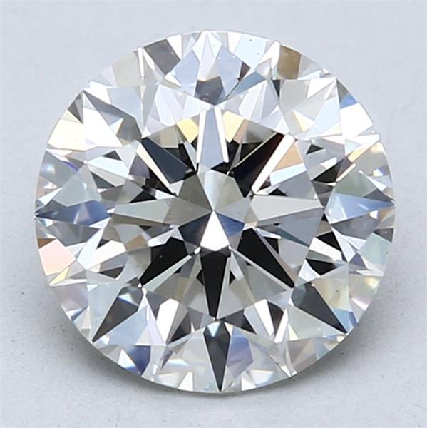 2.51 Carat Round Lab Diamond