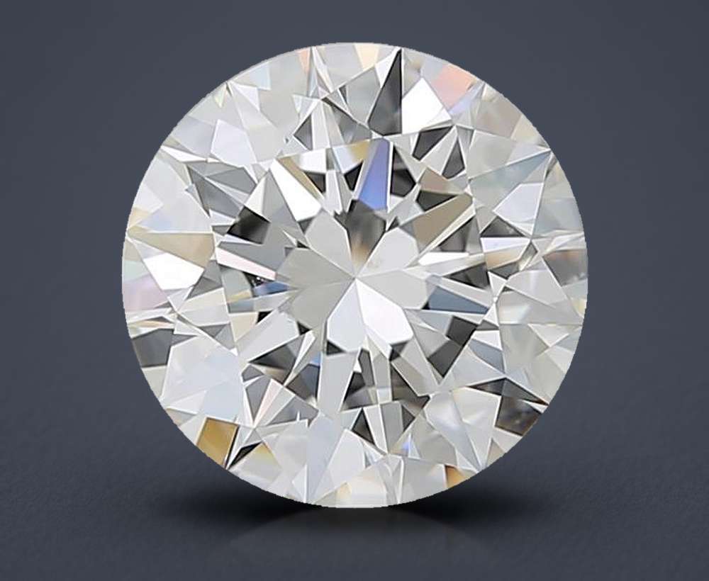 3.55 Carat Round Natural Diamond