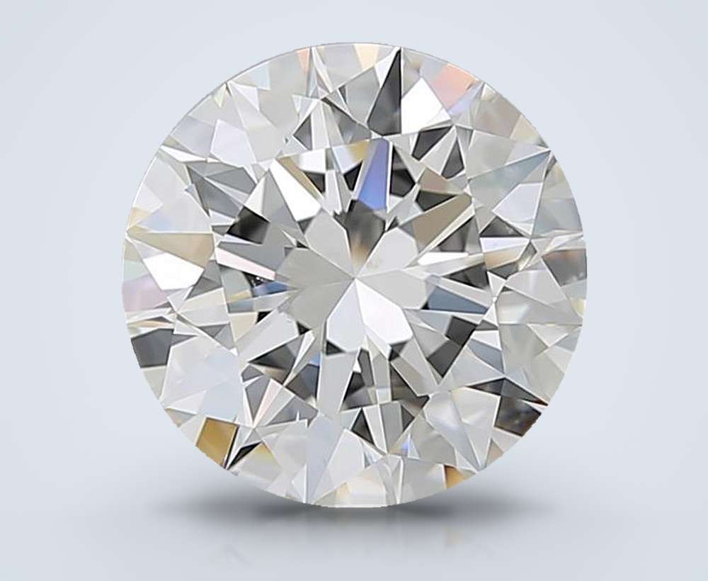 3.55 Carat Round Natural Diamond