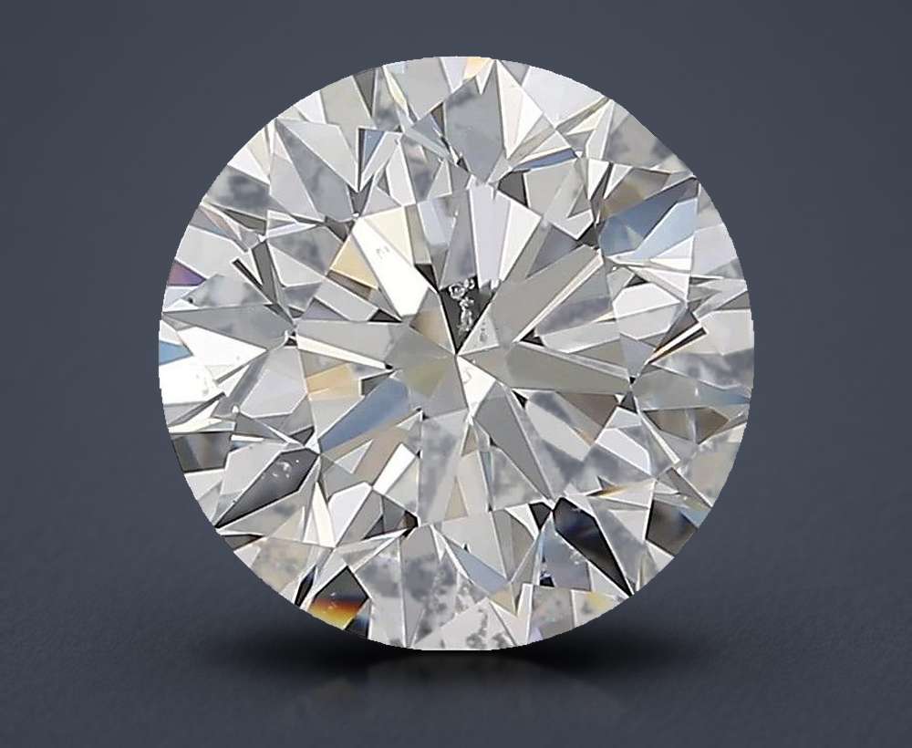 2.52 Carat Round Natural Diamond