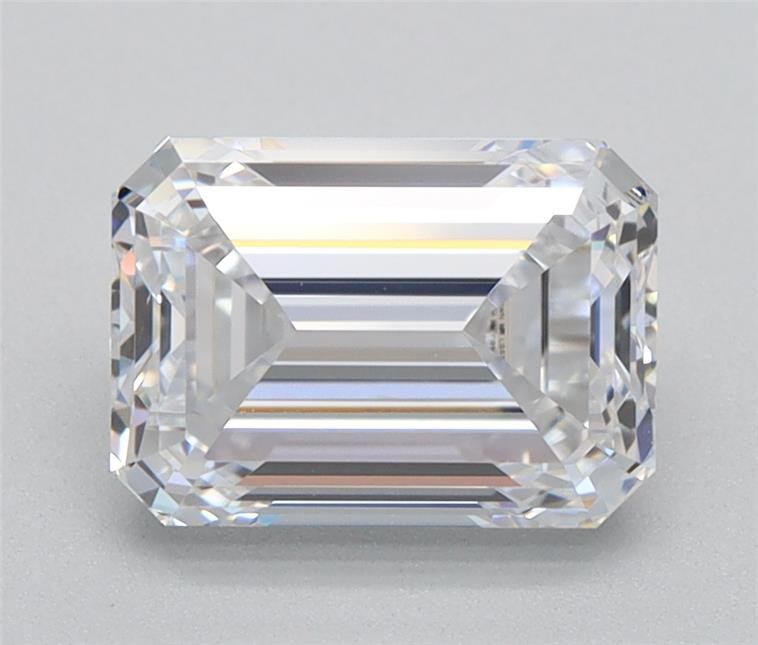 1.51ct D VS1 Excellent Cut Emerald Lab Grown Diamond