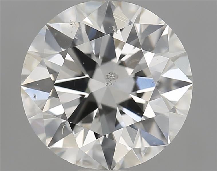 2.03ct H SI2 Rare Carat Ideal Cut Round Diamond