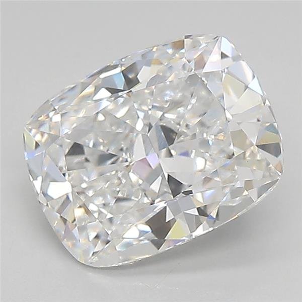 2.33ct F VS1 Rare Carat Ideal Cut Cushion Lab Grown Diamond