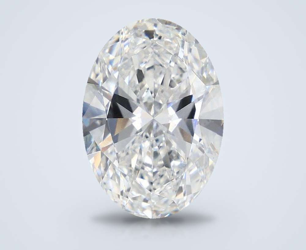 4.95 Carat Oval Lab Diamond