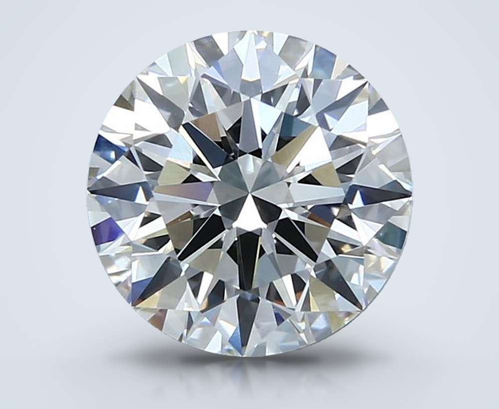 3.02 Carat Round Lab Diamond