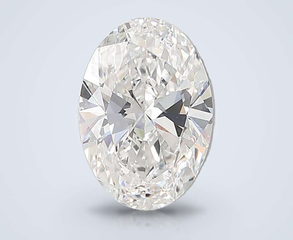 6.59 Carat Oval Lab Diamond