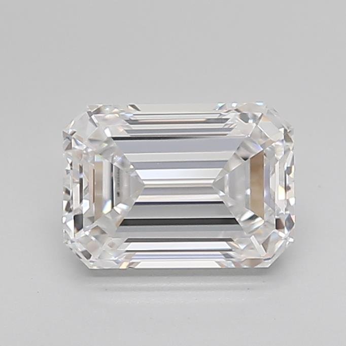 1.52ct D VVS2 Excellent Cut Emerald Lab Grown Diamond