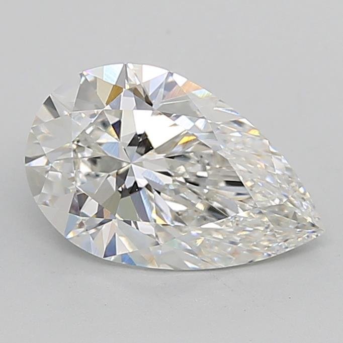 2.27ct F VVS2 Rare Carat Ideal Cut Pear Lab Grown Diamond