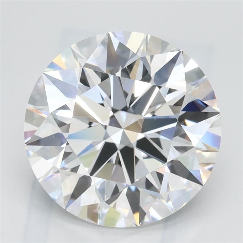 2.87ct D IF Rare Carat Ideal Cut Round Lab Grown Diamond