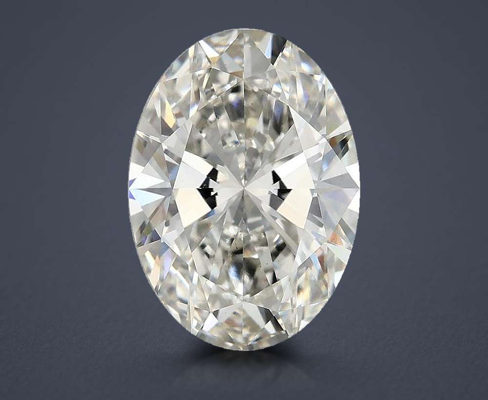 4.03 Carat Oval Lab Diamond