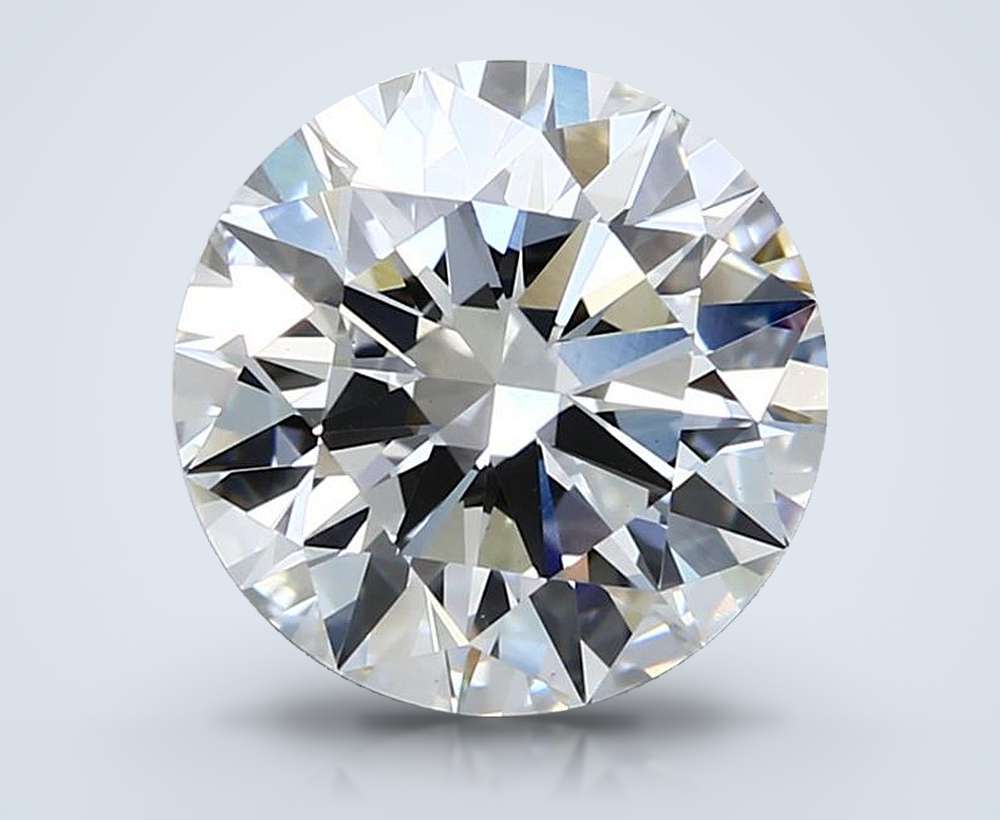 3.53 Carat Round Lab Diamond