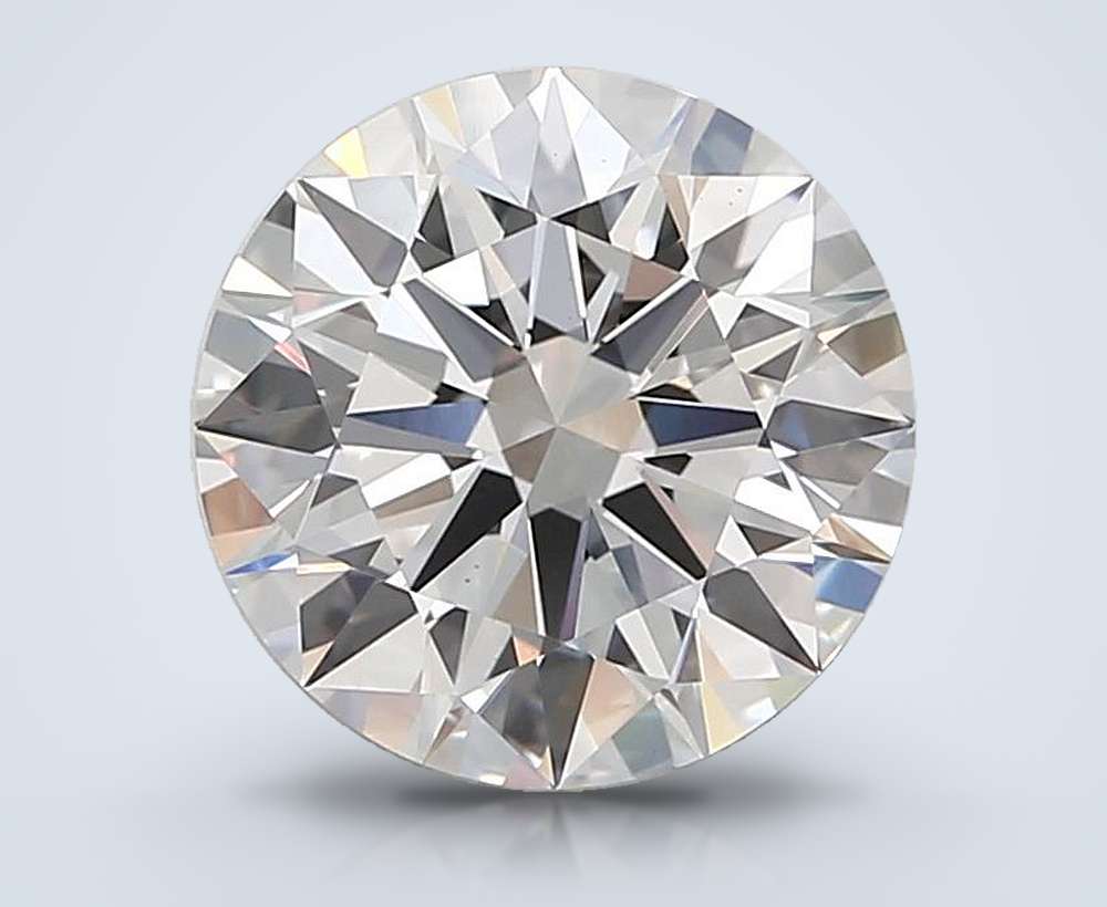 4.01 Carat Round Lab Diamond
