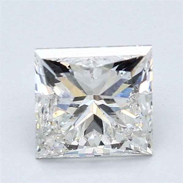 1.63ct J SI2 Very Good Cut Princess Diamond