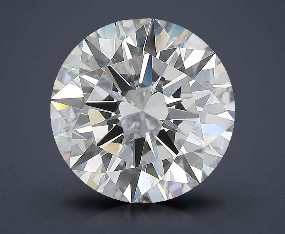 5.49 Carat Round Lab Diamond