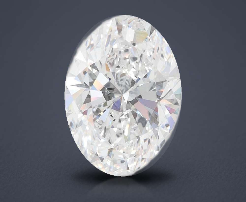 2.63 Carat Oval Lab Diamond