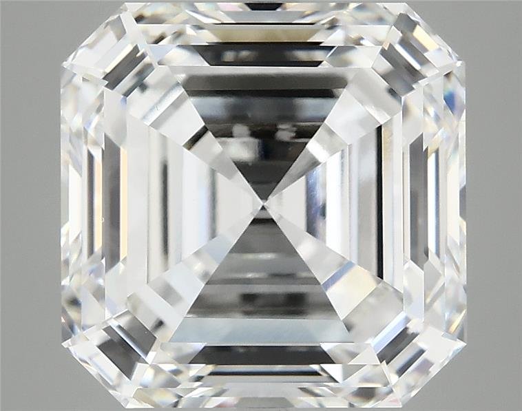 8.04ct E VVS2 Excellent Cut Asscher Lab Grown Diamond