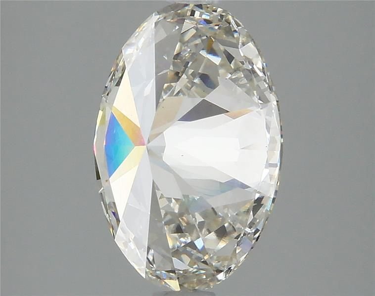 2.86ct H VS2 Rare Carat Ideal Cut Oval Lab Grown Diamond