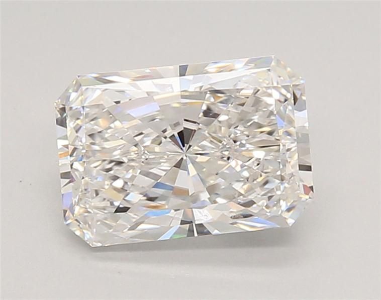 2.03ct F VVS2 Rare Carat Ideal Cut Radiant Lab Grown Diamond