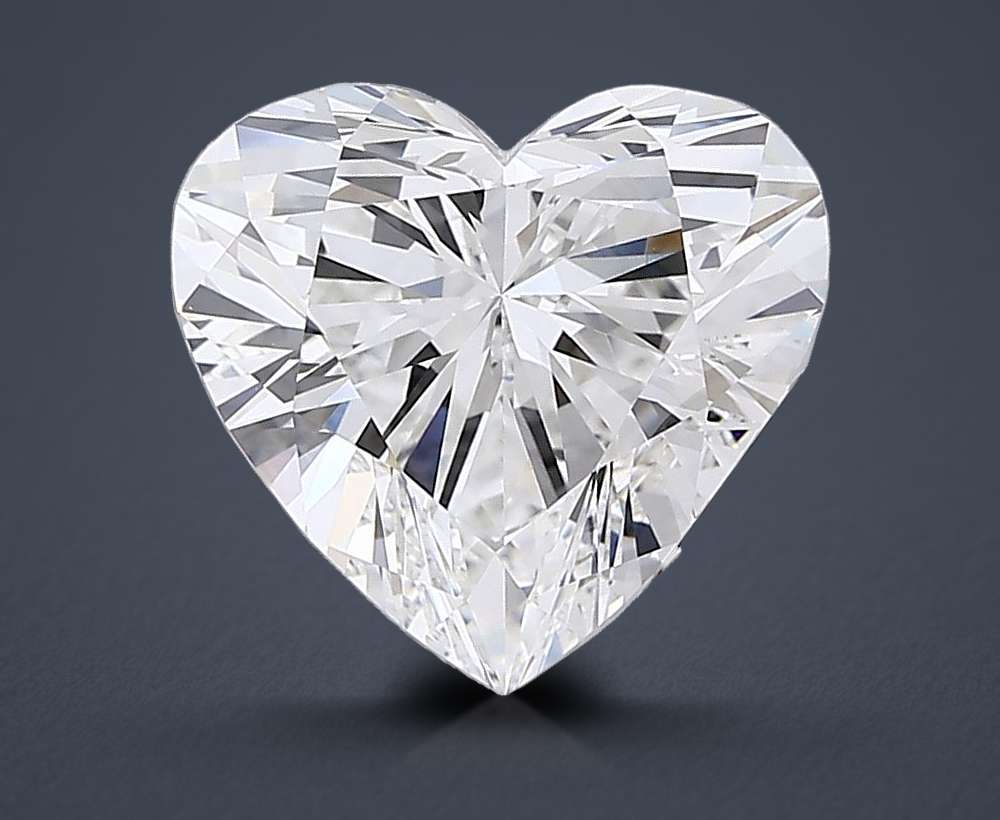 5.50 Carat Heart Lab Diamond