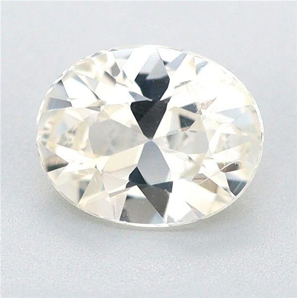0.62 Carat Yellow Oval Sapphire