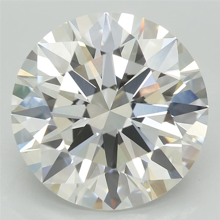4.38ct E VVS2 Rare Carat Ideal Cut Round Lab Grown Diamond