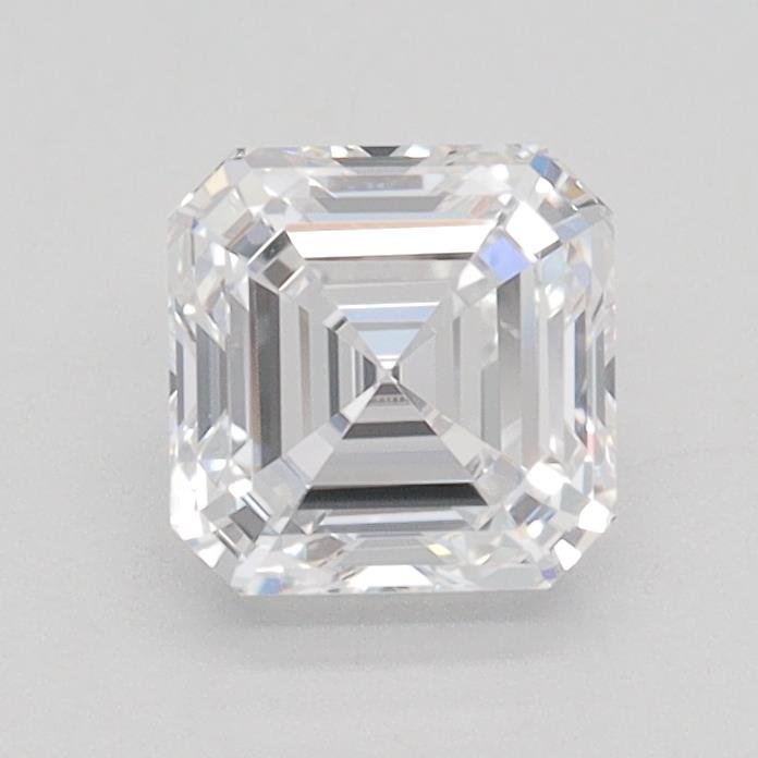 1.00ct D VVS2 Rare Carat Ideal Cut Asscher Lab Grown Diamond