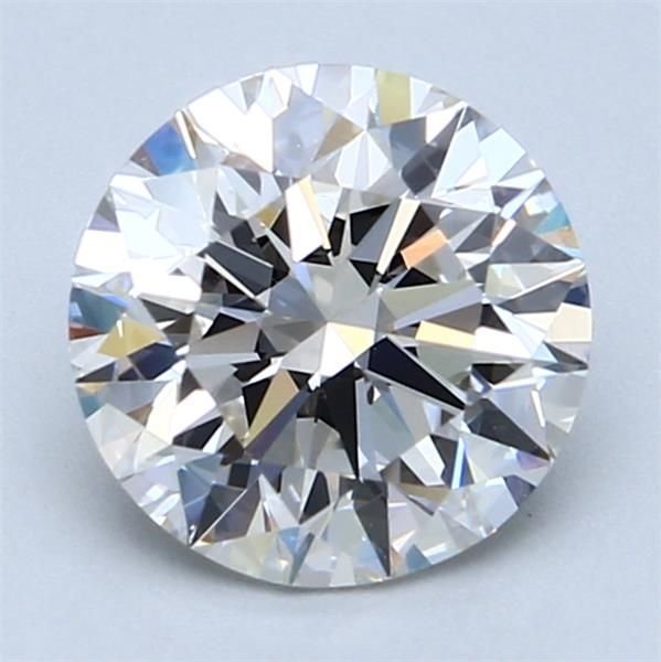 2.27ct F IF Rare Carat Ideal Cut Round Diamond
