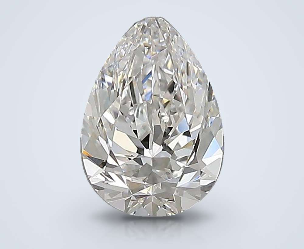 1.00 Carat Pear Natural Diamond