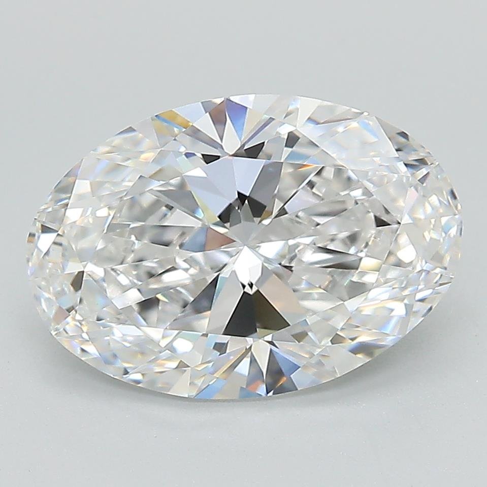 3.25ct D VVS2 Rare Carat Ideal Cut Oval Lab Grown Diamond