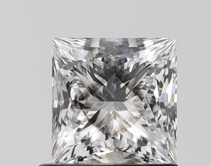 1.51ct F SI2 Rare Carat Ideal Cut Princess Lab Grown Diamond