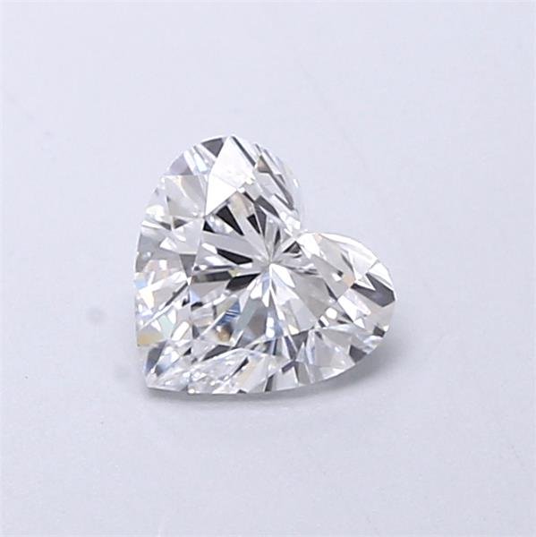 0.42ct D VVS2 Excellent Cut Heart Lab Grown Diamond